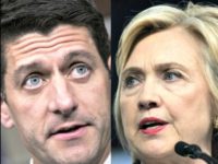 Ryan and Hillary AP Photos