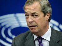 Former leader of the United Kingdom Independence Party (UKIP) and leading Brexit campaigner Nigel Farage pictured during a press conference at the European Parliament in Strasbourg, eastern France, on July 6, 2016