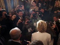 Hillary-Clinton-media-scrum-Getty