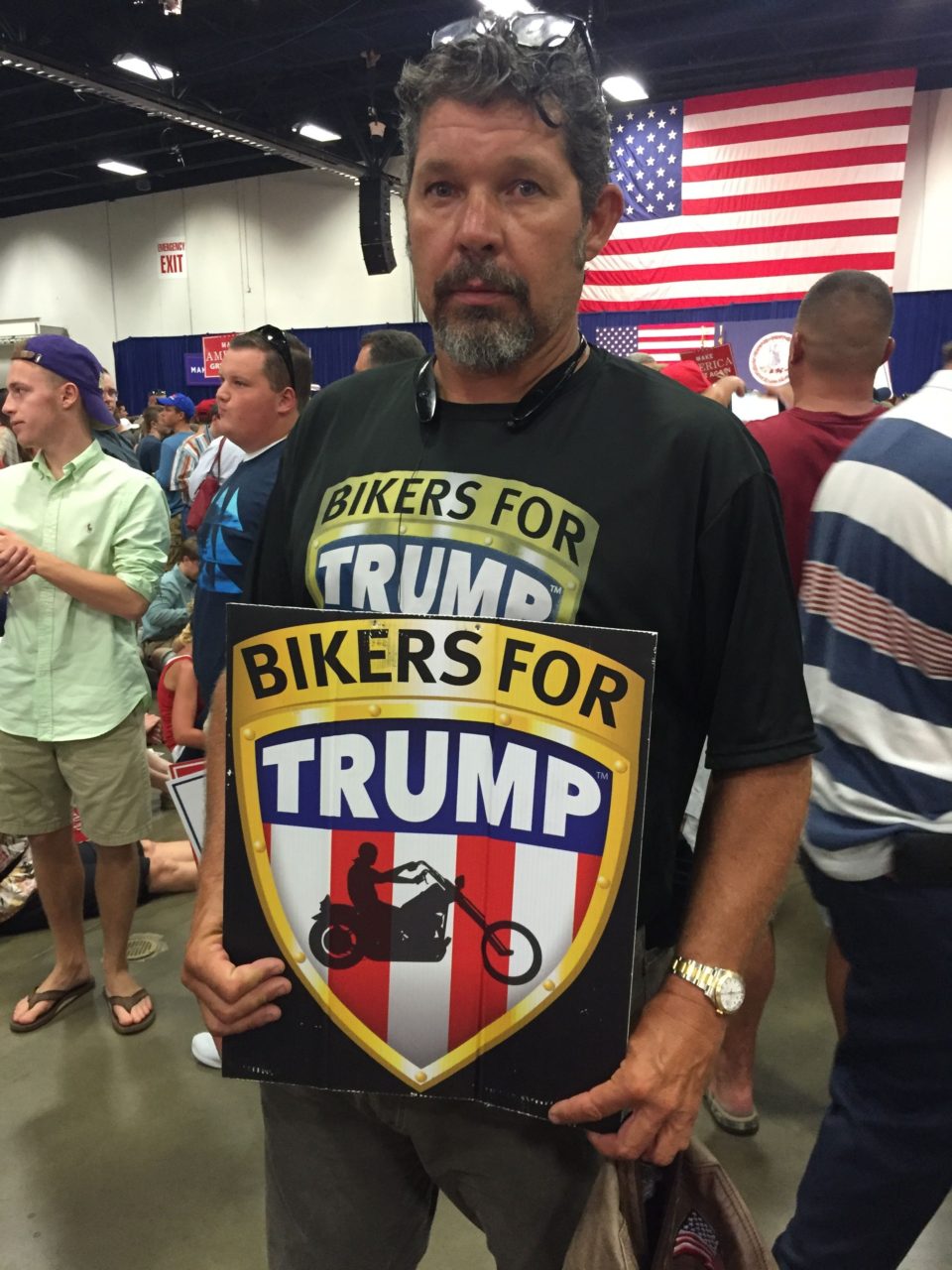 Biker for Trump
