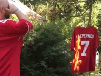 Fans Burning Colin Kapernick Jerseys After He Refused to Stand for National Anthem