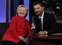 Hillary Clinton, Jimmy Kimmel