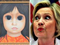 Antique Keane, Hillary Big Eyes