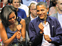 Barack and Michelle Fist Dance AP