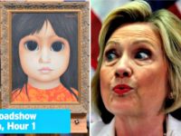 Hillary Watches Antiques Roadshow
