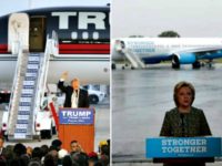 Airport Rally Trump/Clinton