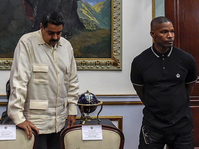 Image result for jamie foxx with maduro