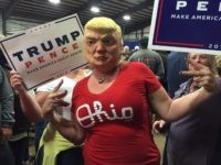 Tranny Trump in Springfield, Ohio (Joel Pollak / Breitbart News)