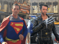 Superman vs. Wolverine (Adelle Nazarian / Breitbart News)