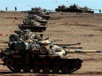 By Tulay Karadeniz and Yesim Dikmen | ANKARA Turkish shelling killed 55 Islamic State insurgents in northern Syria on Saturday, military sources said, in retaliation for weeks of rocket attacks on a Turkish border town. Artillery fire hit the regions of Suran and Tal El Hisn north of Aleppo, as well as Baragidah and Kusakcik, taking out three rocket installations and three vehicles in addition to killing the militants, the sources said on Sunday. The Turkish border town of Kilis, which lies just across the frontier from Islamic State-controlled territory of Syria, has been regularly struck by rockets in recent weeks, killing about 20 people and wounding 70 more, according to state-run Anadolu Agency. The Turkish military usually responds with artillery barrages into northern Syria, but officials have said it is difficult to hit mobile Islamic State targets with howitzers. Turkish officials have said they need more help from Western allies in defending Kilis and the border. Turkish army tanks take up position on the Turkish-Syrian border near the southeastern town of Suruc in Sanliurfa province October 6, 2014. REUTERS/Umit Bektas Turkish army tanks take up position on the Turkish-Syrian border near the southeastern town of Suruc in Sanliurfa province October 6, 2014. REUTERS/Umit Bektas