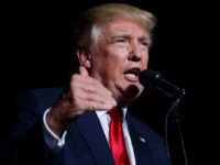 Republican presidential candidate Donald Trump speaks during a campaign rally, Thursday, Oct. 27, 2016, in Geneva, Ohio. (AP Photo/ Evan Vucci)