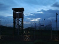 GUANTANAMO BAY, CUBA - OCTOBER 22: (EDITORS NOTE: Image has been reviewed by the U.S. Military prior to transmission.) Razor wire and a guard tower stands at a closed section of the U.S. prison at Guantanamo Bay, also known as 'Gitmo' on October 22, 2016 at the U.S. Naval Station at Guantanamo Bay, Cuba. The U.S. military's Joint Task Force Guantanamo is holding 60 detainees at the prison, down from a previous total of 780. In 2008 President Obama issued an executive order to close the prison, which has failed because of political opposition in the U.S. (Photo by John Moore/Getty Images)