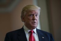 US President-elect Donald Trump speaks to the press at the Capitol in Washington, DC, on November 10, 2016