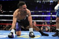 Andre Ward recovered from a second round knockdown to defeat Sergey Kovalev by 114-113 on all three judges cards after a gruelling battle in Las Vegas
