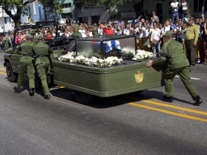 ¡Viva La Revolución! Jeep Carrying Fidel Castro Ashes Breaks Down Mid-Funeral