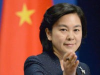 Chinese Foreign Ministry spokeswoman Hua Chunying attends a press conference in Beijing on May 20, 2016, following the inauguration of Taiwan's new President Tsai Ing-wen. Hua said, "Whatever changes Taiwan may go through, the Chinese government will uphold the one-China principle and oppose Taiwan independence." (Kyodo via AP Images) ==Kyodo