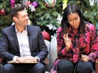 Michelle Obama, Seacrest-D.C.-Dec. 12, 2016-AP