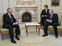 Tillerson and Putin AP