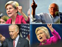 Warren, Sanders, Clinton, Biden
