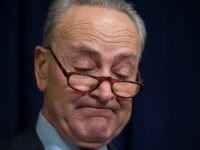 US Senator Charles Schumer, D-NY, speaks during a press conference to push for an overturn of President Trump's executive order temporarily banning immigration to the United States for refugees and some Muslim travelers, at a press conference January 29, 2017 in New York. / AFP / Bryan R. Smith        (Photo credit should read BRYAN R. SMITH/AFP/Getty Images)