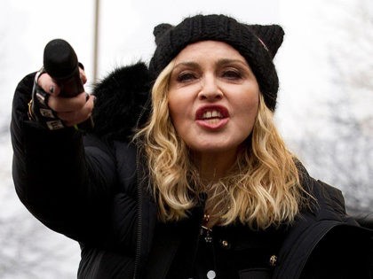 Madonna Drops F-Bombs at Anti-Trump Rally: ‘I’ve Thought a Lot About Blowing Up the White House’