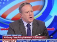 Spicer: Media Freaked Out By Trump Using Twitter to Have a Direct Conversation With Americans