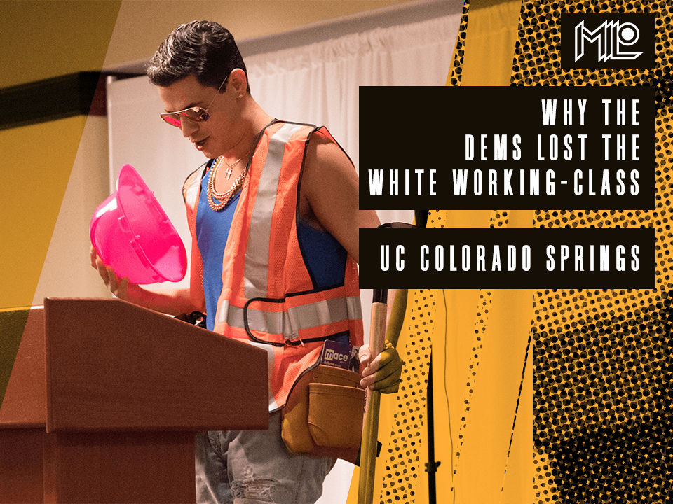 working class and milo Why democrats have such a hard time with milo thinking the working class was evil it’s pretty obvious why the democrats would not benefit from milo’s. working class and milo Why democrats have such a hard time with milo thinking the working class was evil it’s pretty obvious why the democrats would not benefit from milo’s.