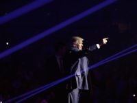 Trump laser beams New Hampshire (Chip Somodevilla / Getty)
