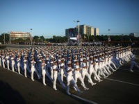 Soldiers march to mark the Armed Forces Day and commemorate the landing of the yacht Granma, which brought the Castro brothers, Ernesto 'Che' Guevara and others from Mexico to Cuba to start the revolution in 1959, in Havana, Cuba, January 2, 2017. - See more at: http://www.nationnews.com/nationnews/news/92052/cuba-strength-trump-inauguration-nears#sthash.n0h7SVCC.dpuf