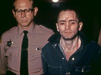 Charles Manson waiting to hear his death sentence in 1971 -- the 82-year-old mass murderer is now in a California hospital
