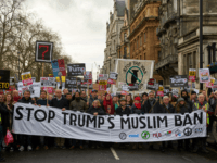 WATCH: Thousands Protest Trump Immigration Order in London