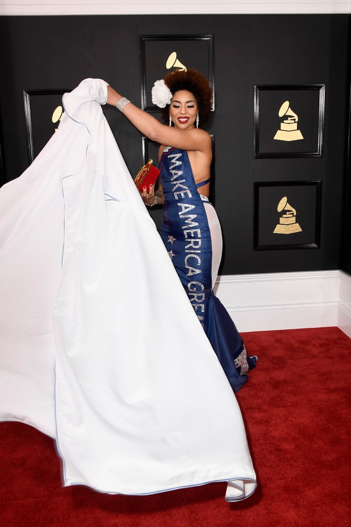 attends The 59th GRAMMY Awards at STAPLES Center on February 12, 2017 in Los Angeles, California.