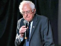 Democratic presidential candidate Sen. Bernie Sanders I-Vt. speaks during a campaign stop Wednesday, April 6, 2016, at Tindley Temple United Methodist Church in Philadelphia. (AP Photo/Matt Rourke)