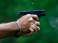 side arm pistol