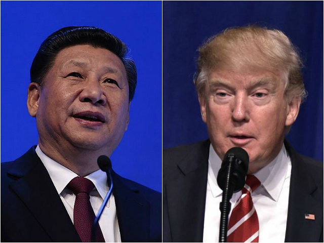 Xi Jinping and Donald Trump