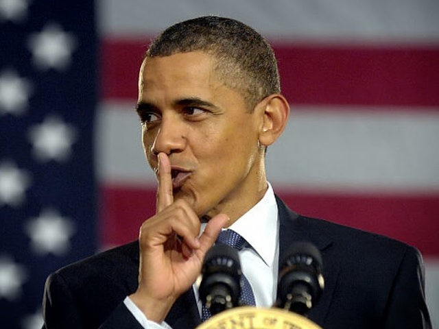 Obama shhh