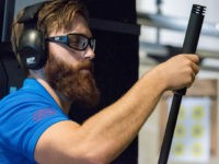 In this photo taken Jan. 27, 2017, Knox Williams, president and executive director of the Georgia-based American Suppressor Association, attaches a silencer to a long gun at a range in Atlanta. They are the stuff of legend, wielded by hit men and by James Bond. For decades, buying a silencer for a firearm has been as difficult as buying a machine gun, requiring a background check that can take close to a year. Now, emboldened by the election of Donald Trump as president, the industry has renewed a push in Congress to ease those restrictions, arguing that it’ll help preserve the hearing of gun users. (AP Photo/Lisa Marie Pane)