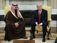 Donald Trump, Mohammed bin Salman bin Abdulaziz Al Saud