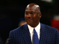 NBA hall of famer and Charlotte Hornets owner Michael Jordan walks off the court during the NBA All-Star Game 2016 at the Air Canada Centre on February 14, 2016 in Toronto, Ontario