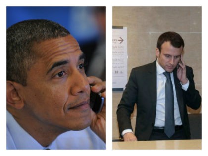 Obama ‘Gently Waded’ Back into Politics: Spoke on Phone with Left-Leaning Presidential Candidate Macron