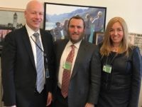 Shmuley Boteach and Jason Greenblatt (Courtesty Rabbi Shmuley Boteach)