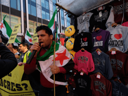 WATCH: Syrians March in London Against Chemical Attacks WATCH: Syrians March in London Against Chemical Attacks