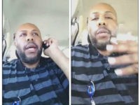 A man who identified himself as Stevie Steve in a video he broadcast of himself on Facebook. Stevie Steve/Social Media