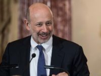 Goldman Sachs chairman and CEO Lloyd Blankfein, pictured in 2015, said the company is "well-positioned to not only meet our clients' diverse needs, but also to generate operating leverage for our shareholders"