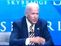 Former Vice President Joe Biden at the Salt Conference in Las Vegas on May 18, 2017