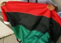 Pan African Flag (erik aldrich / Flickr / CC / Cropped)