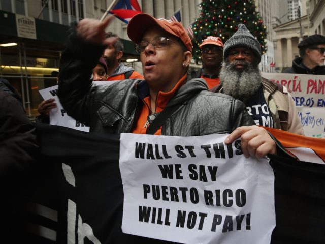 Puerto Rico protest (Spencer Platt / Getty)