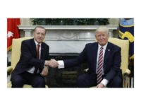 Turkish President Recep Tayyip Erdogan and President Donald Trump discuss expanding cooperation