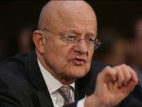 WASHINGTON, DC - JANUARY 10: Director of National Intelligence James Clapper testifies before the Senate (Select) Intelligence Committee in the Dirksen Senate Office Building on Capitol Hill January 10, 2017 in Washington, DC. Mr. Clapper testified to the committee about cyber threats to the United States and fielded questions about effects of Russian government hacking on the 2016 presidential election. (Photo by Joe Raedle/Getty Images)