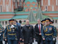 Vladimir Putin, Sergei Shoigu, Oleg Salyukov